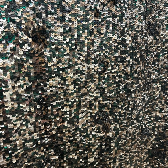 French Connection size 2 sequin sleeveless mod dress. - Picture 8 of 8